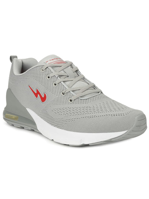 NORTH PLUS Grey Men's Running Shoes